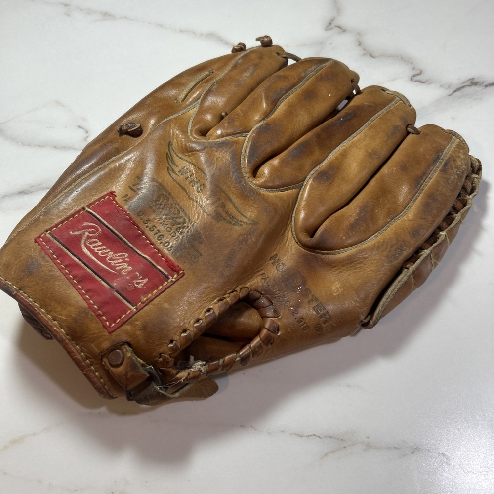 Vintage RAWLINGS XFCB17 TOM SEAVER BASEBALL GLOVE HOLDSTER FASTBACK MADE IN USA